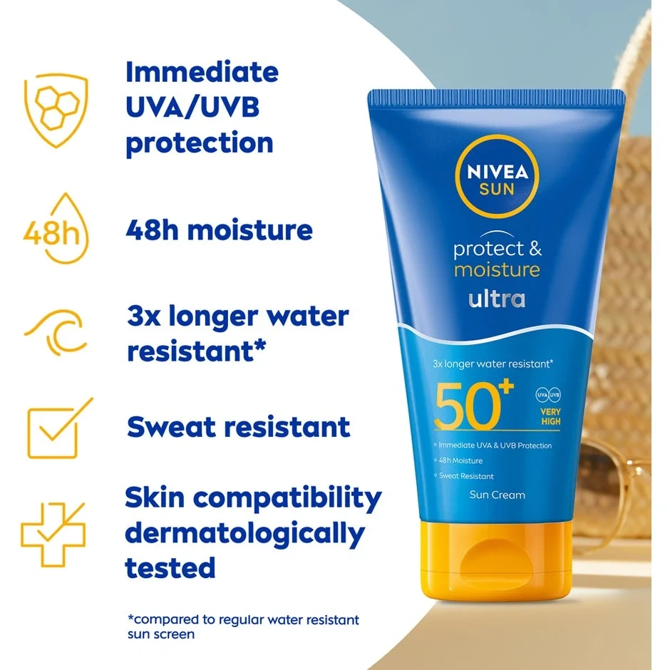 NIVEA Protect & Moisture Ultra Sun Lotion