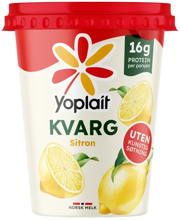 Yoplait Kvarg Sitron 420g