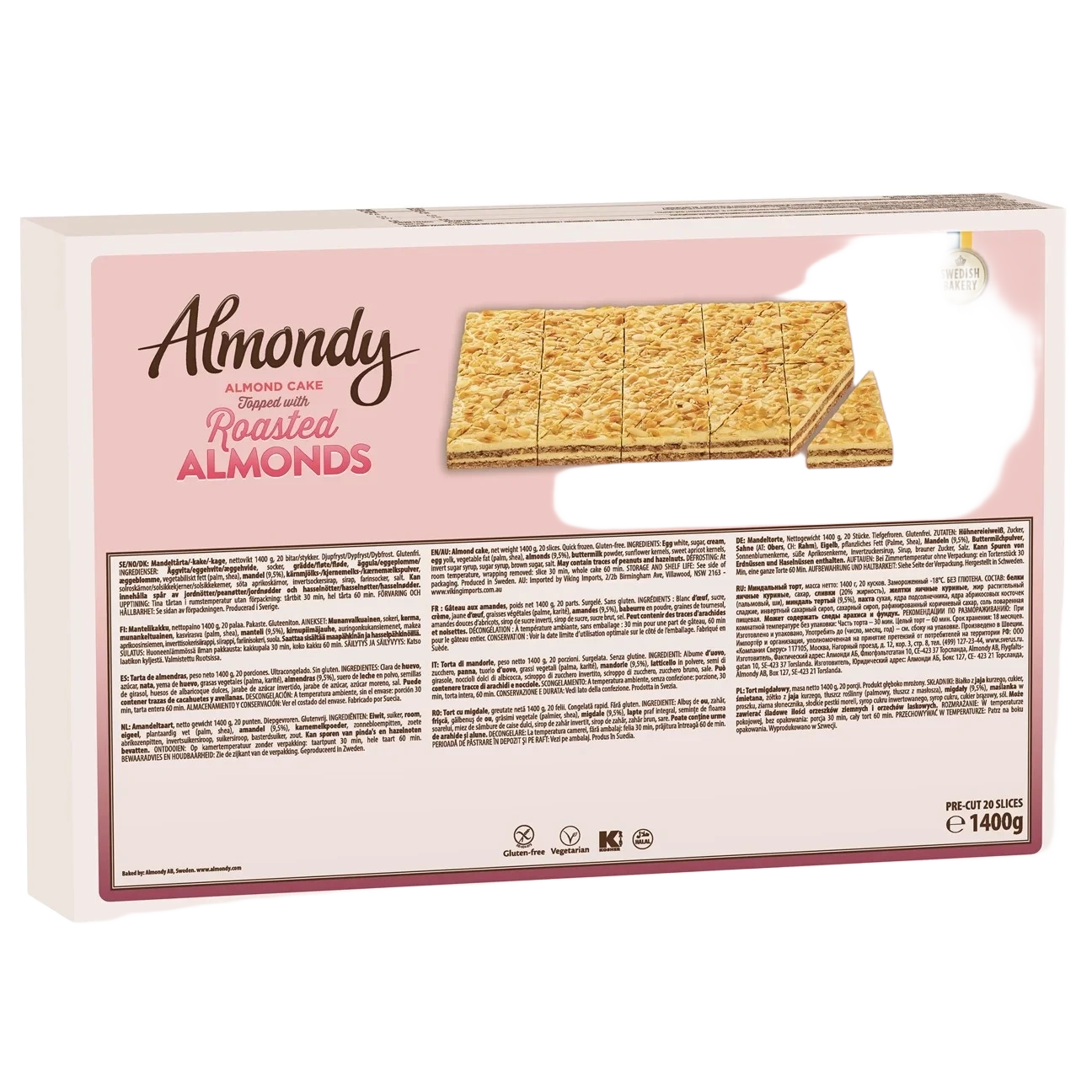 Mandeltårta