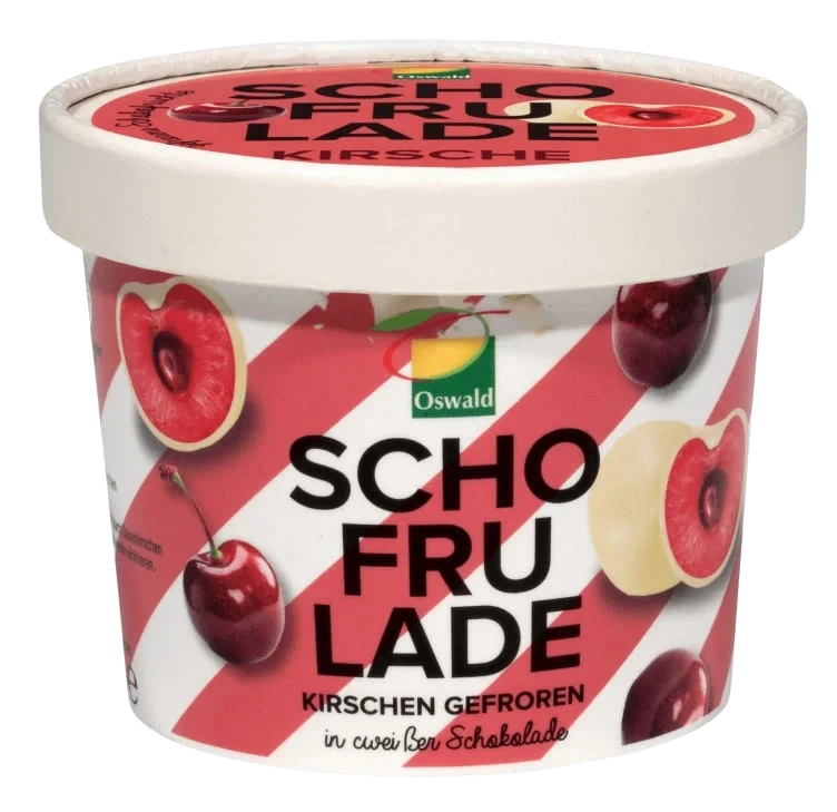 Cherry Wh. Chocolat 130g Schofrulade