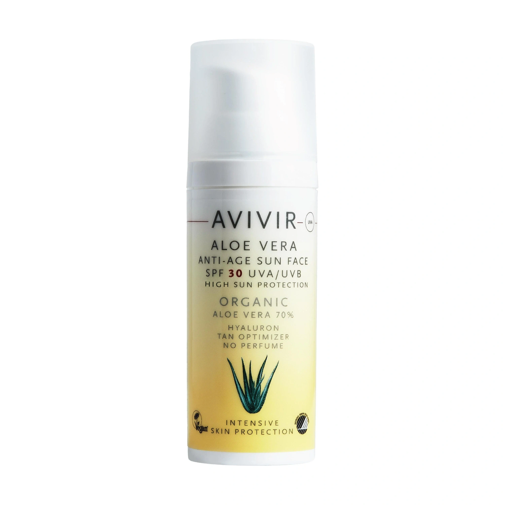 Avivir Aloe Vera Face Sun Cream SPF30, 50 ml