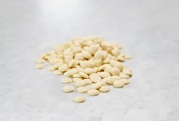 Chokladpellets vit