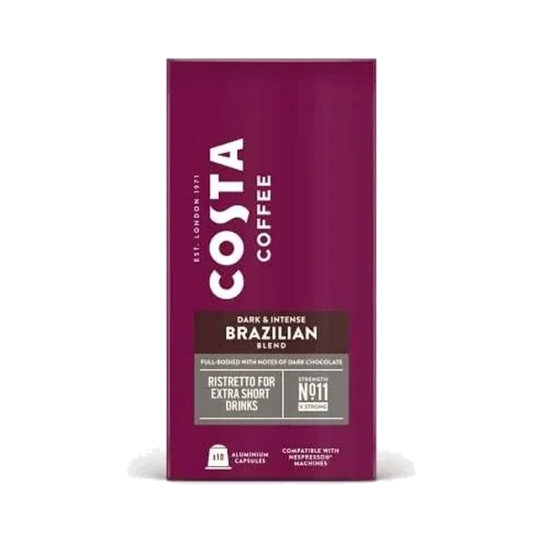 Dark & Intense Brazilian Blend - 10 Kaffekapsler