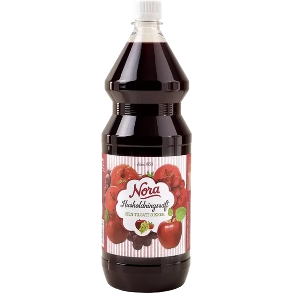 Husholdn.Saft U/Sukker 1,4L Nora