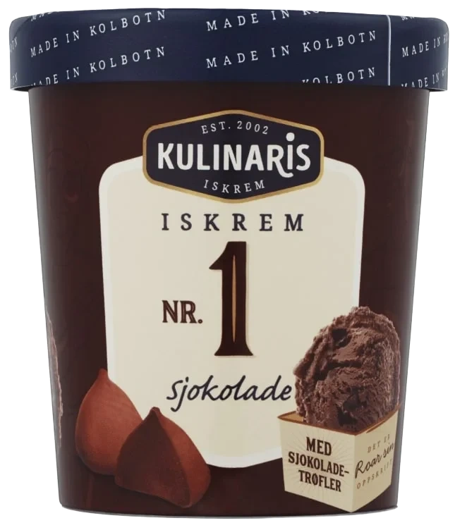 Kulinaris Iskrem Sjokolade 0,5l