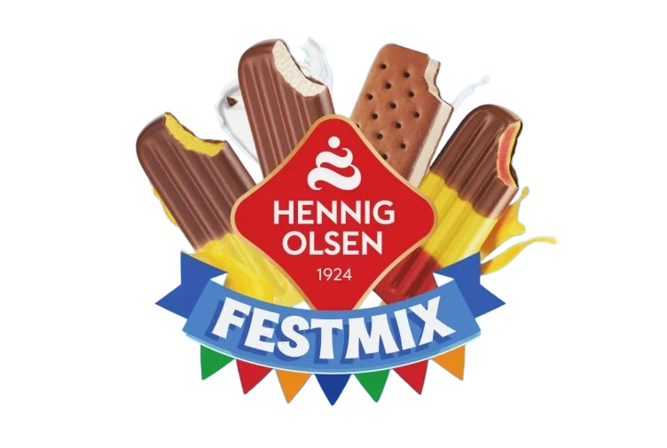 Festmix Ass.Iskrem 14stk Hennig-Olsen