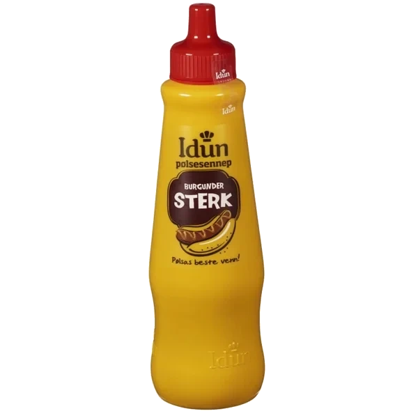 Idun Sennep Sterk 870g