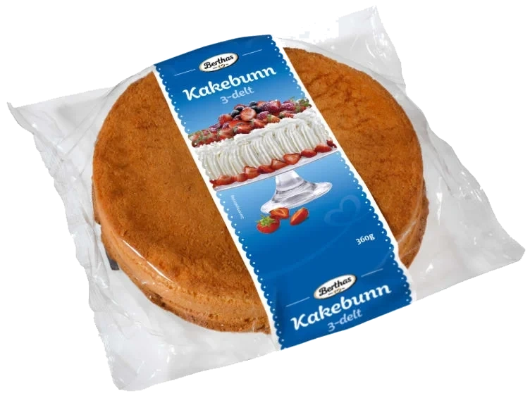 Kakebunn 3-Delt 360g Berthas
