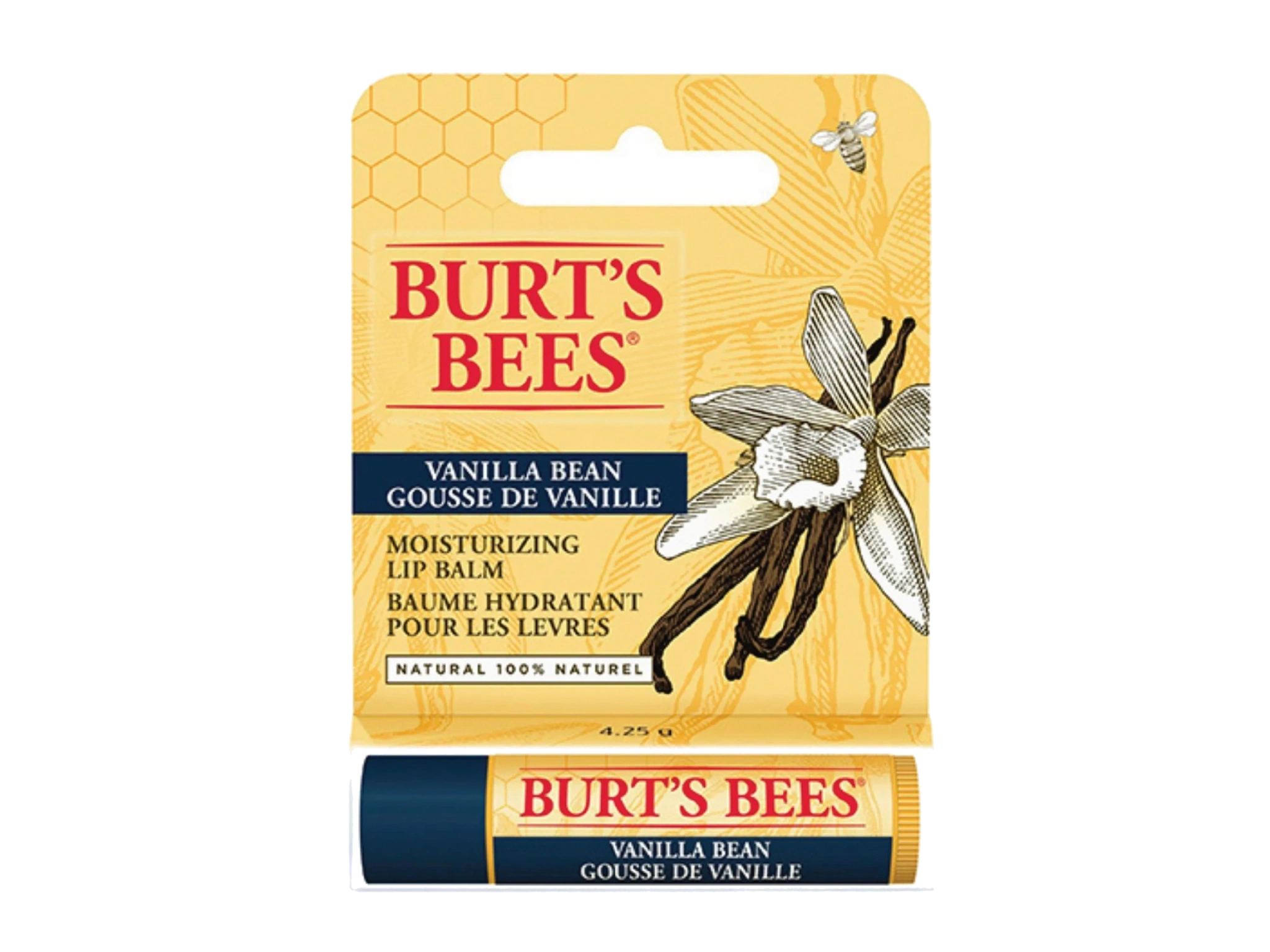 Burt's Bees Lip Balm Vanilla, 4,25 g