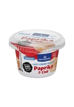 Lätt CremeFraiche 11% Paprika/Chili