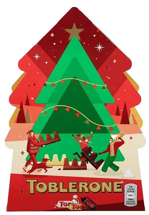 Toblerone Juletre 144g