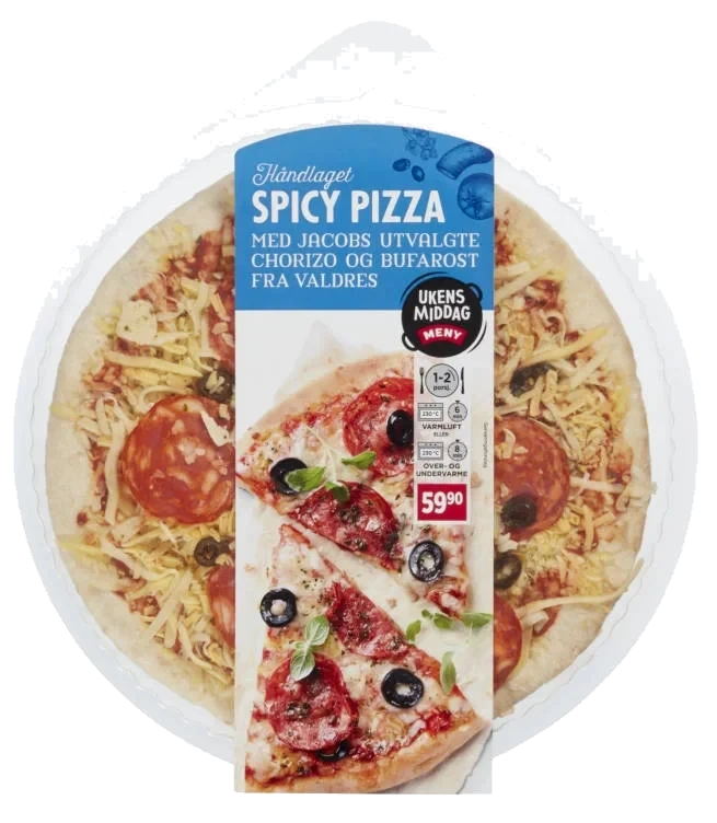 Pizza Chorizo&Bufarost 330g Meny