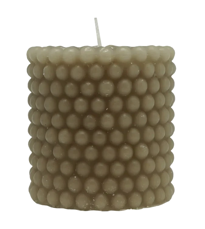 Perlelys Mørk Sand 7,5cm Unik