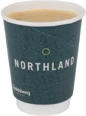 Northland kaffebeger 8oz DW PE, 500 stk