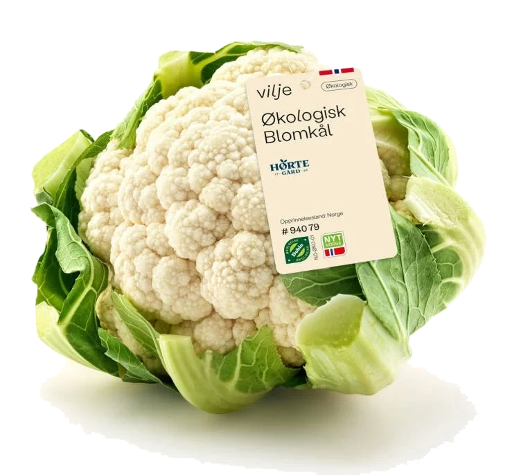 Blomkål stykk Økologisk