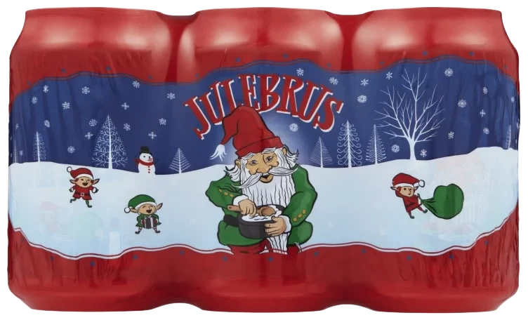 Aass Julebrus 0,33lx6 boks