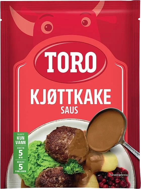 Kjøttkakesaus pose   45g