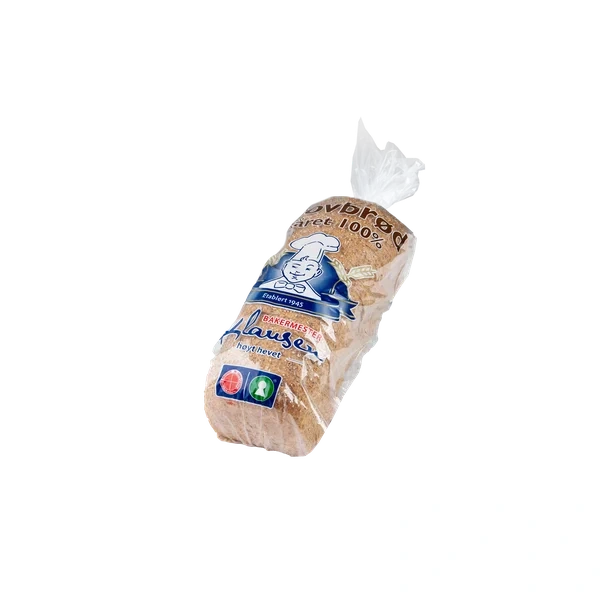 Grovbrød 100% Skåret 720g Bakermester Klausen