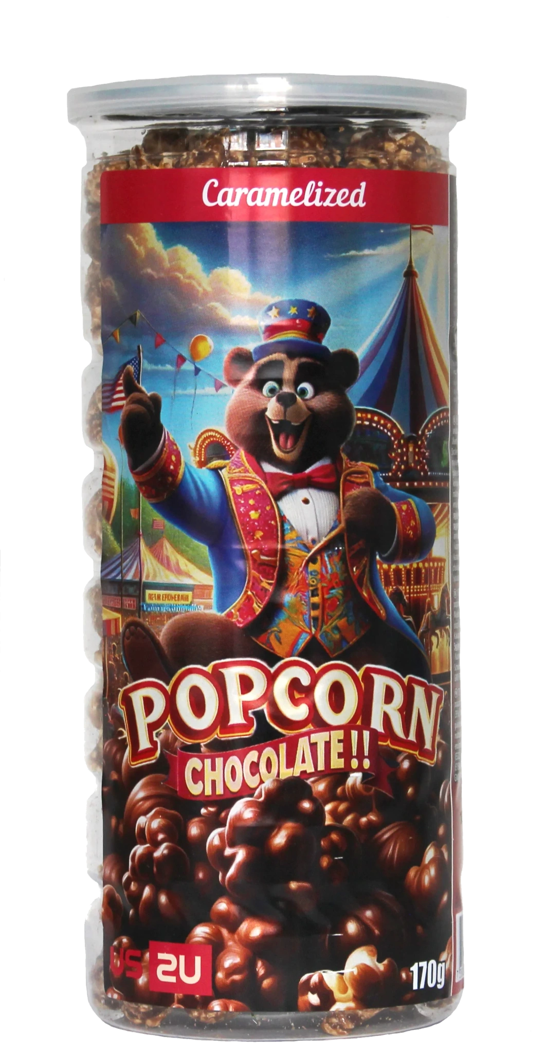 Karamelliserade Popcorn Choklad