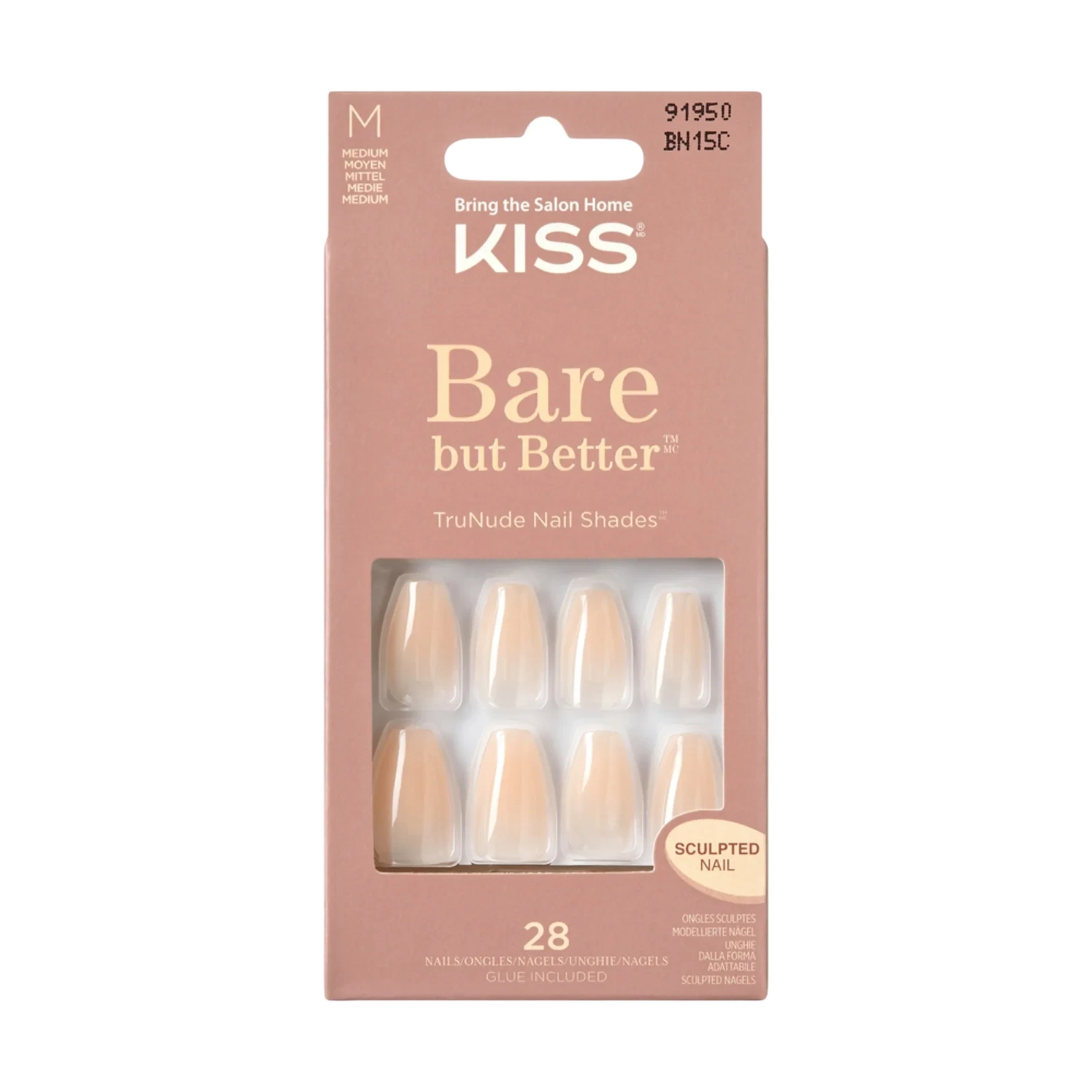 Kiss Bare-But-Better - Embrace It 28 pcs