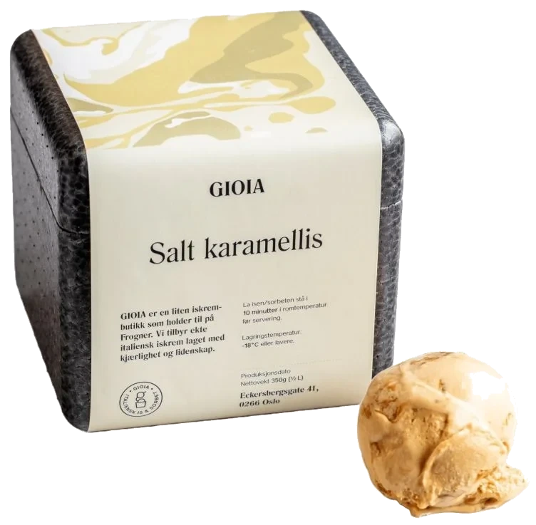 GIOIA Salt Karamellis 0.5L