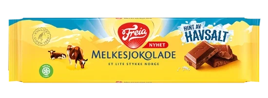 Melkesjokolade m/Hint Av Havsalt 200g Freia