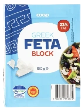 Feta cheese Block