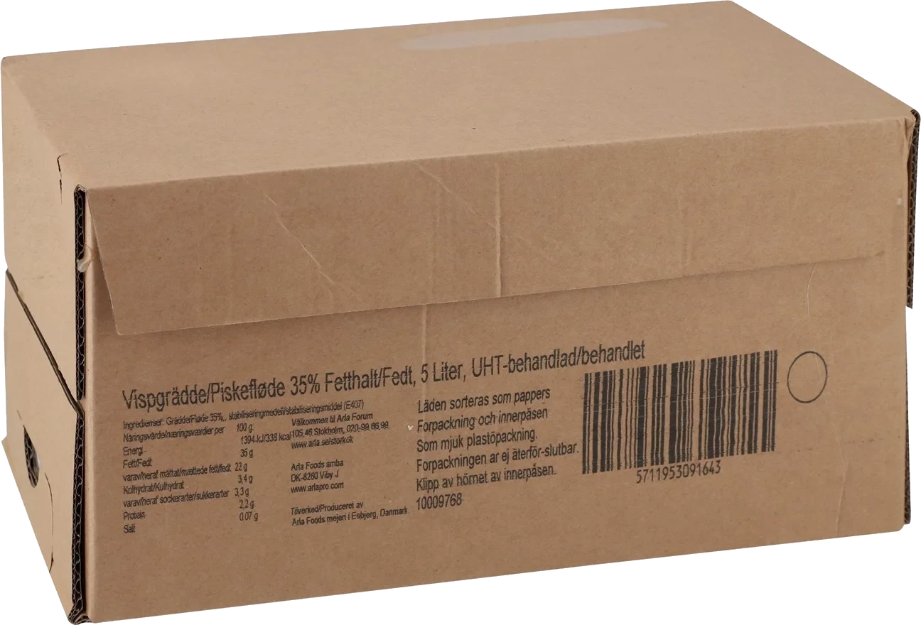 Vispgrädde 35% BiB