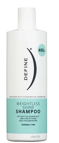 Define Weightless Shine Shampoo 400ml