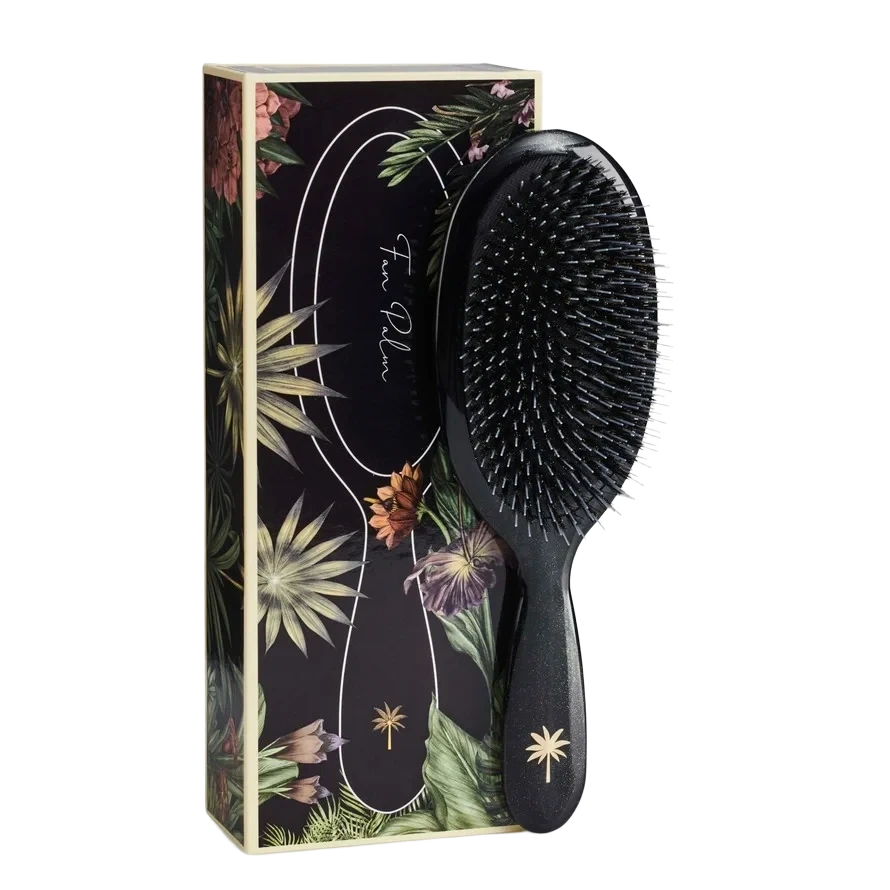 Fan Palm Boar- & Nylon Brush Stardust Large