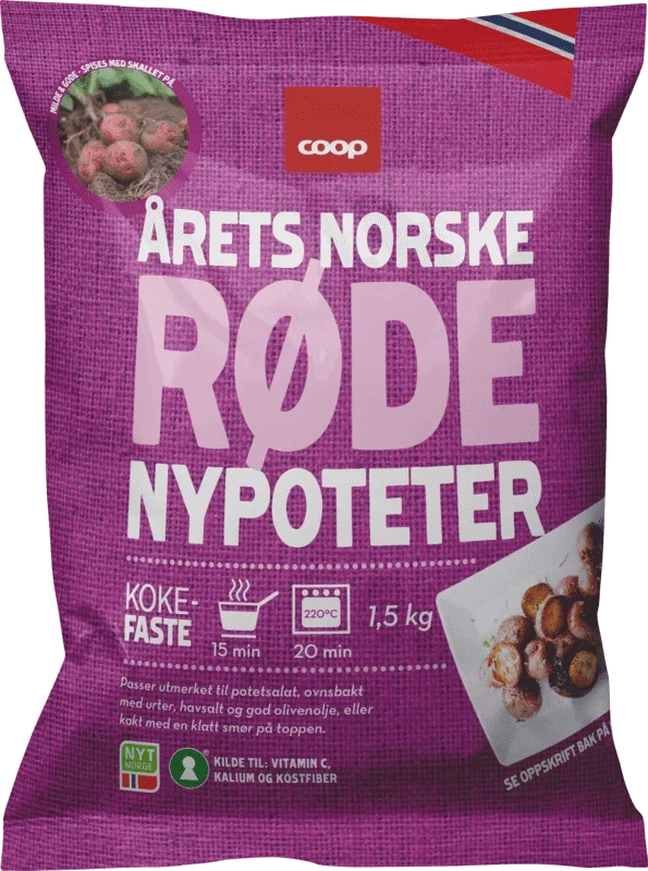 Norske Røde Nypoteter 1,5kg