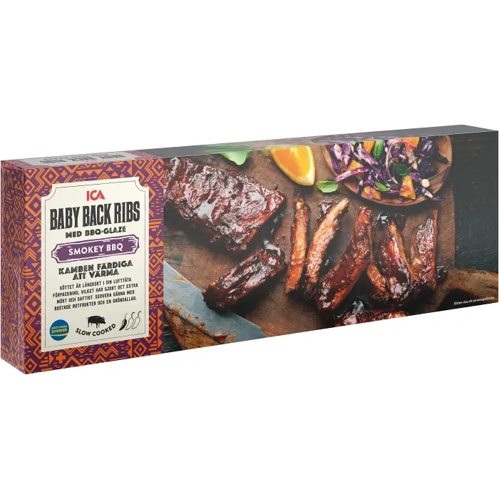 Kamben Färska Smokey BBQ med Glaze 475 g ICA