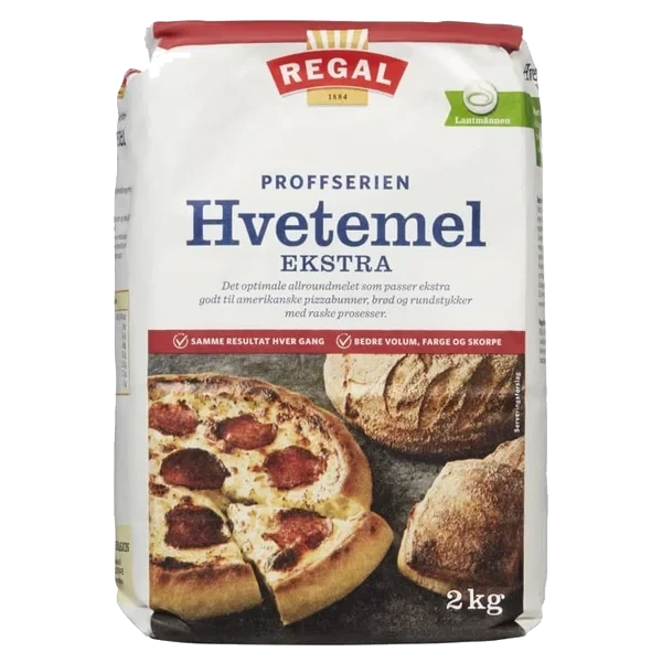 Hvetemel Ekstra 2kg Regal