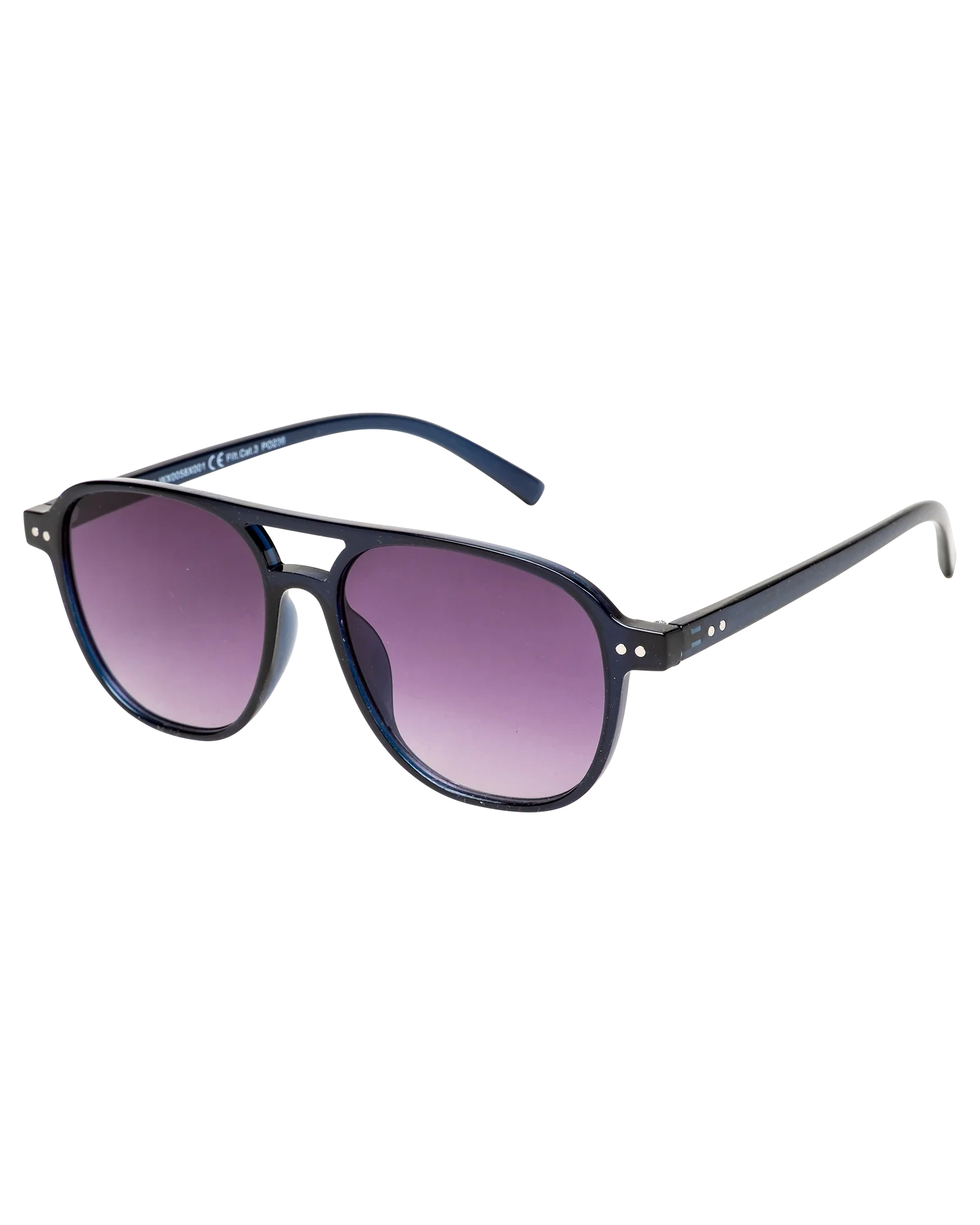 Waye solbrille 058 mørk blå/gradert grå (smoke) 1 stk