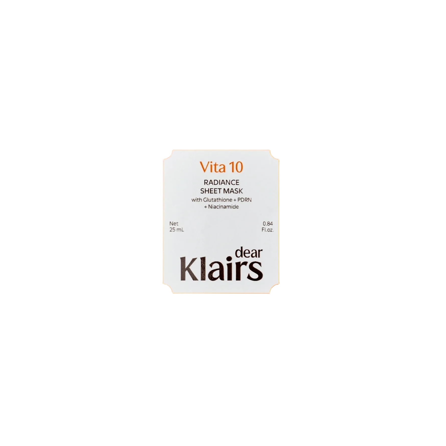 KLAIRS Vita 10 Radiance Sheet Mask 25 ml