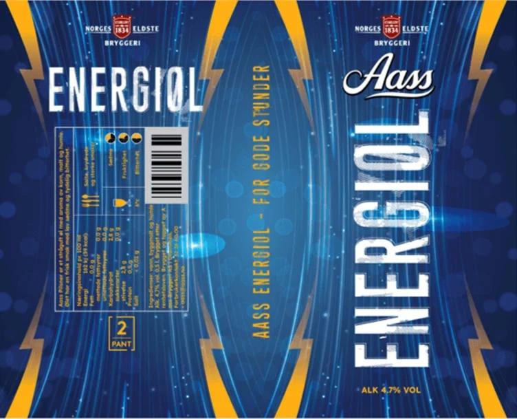 Aass Energiøl 0,5lx6 boks