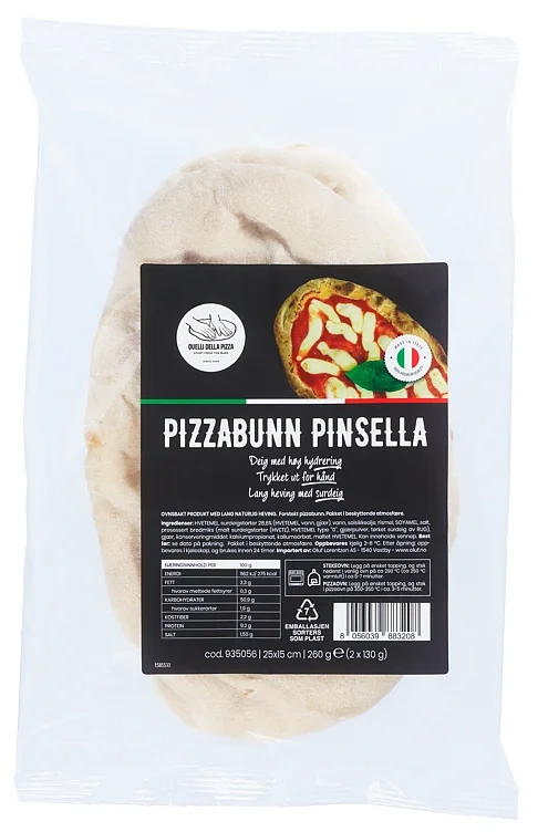 Quelli Della Pizzabunn Porsjon Pinsella
