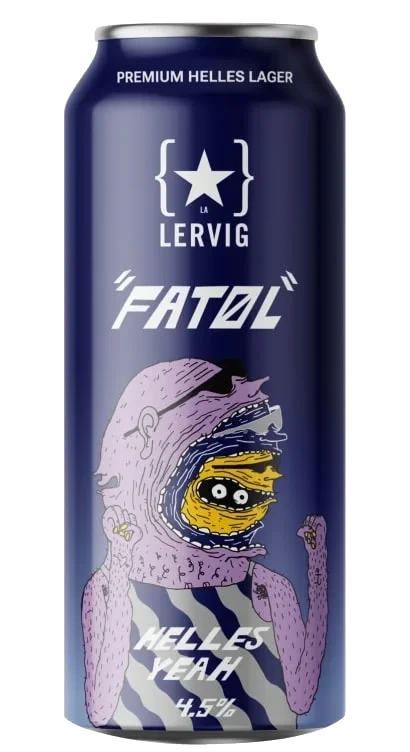 Helles Yeah Lager 0,5l boks Lervig