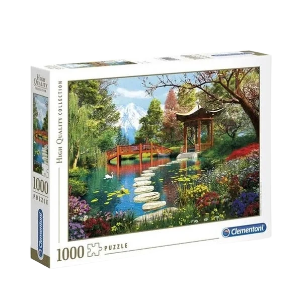 Puslespill 1000 Brikker - Fuji Garden