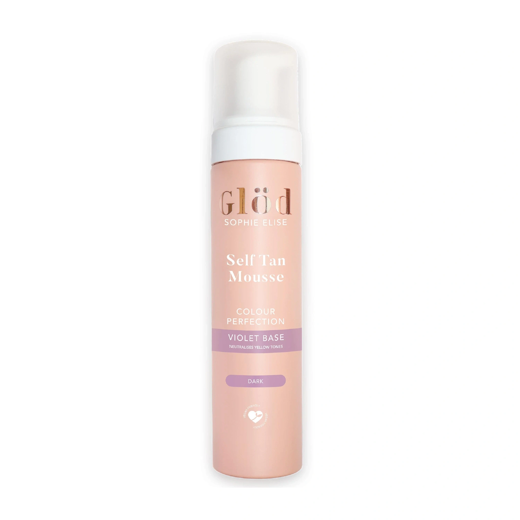Glöd Sophie Elise Self Tan Mousse Color Perfection, Violet Dark, 200 ml