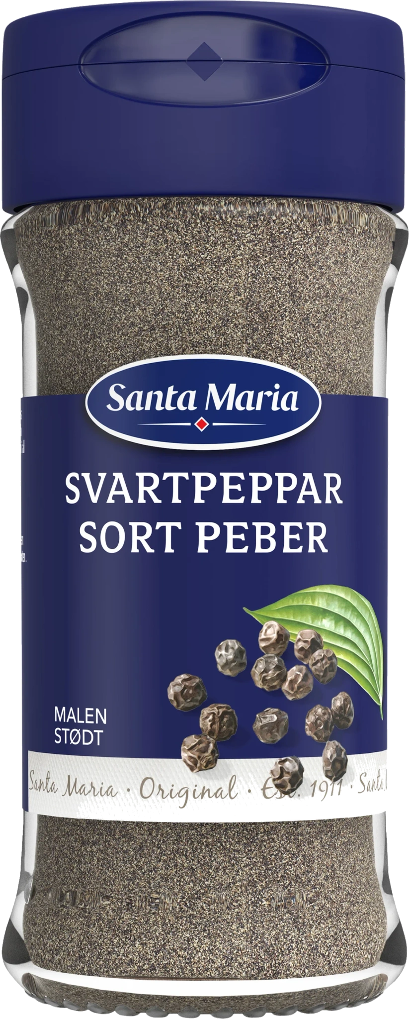 Svartpeppar Malen