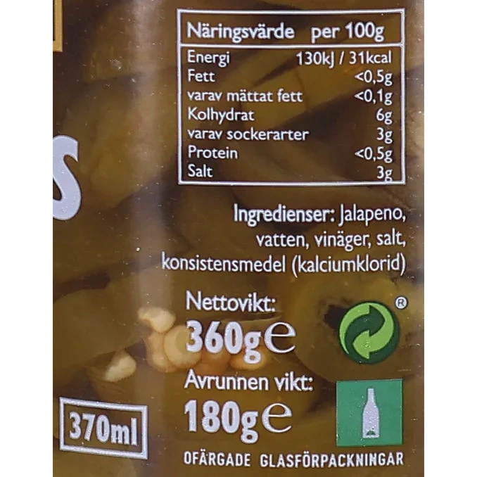 Jalapeño Skivad