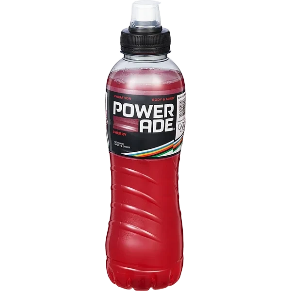 Powerade Cherry 0,5l flaske