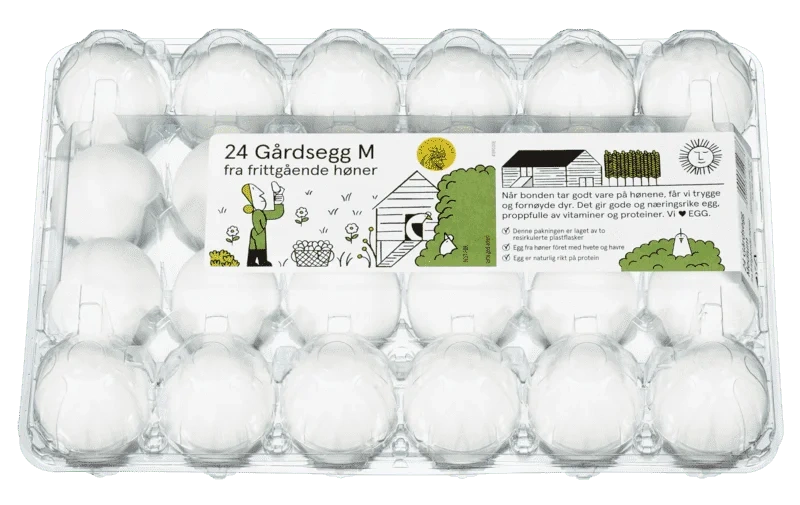 Den Stolte Hane Gårdsegg M24pk