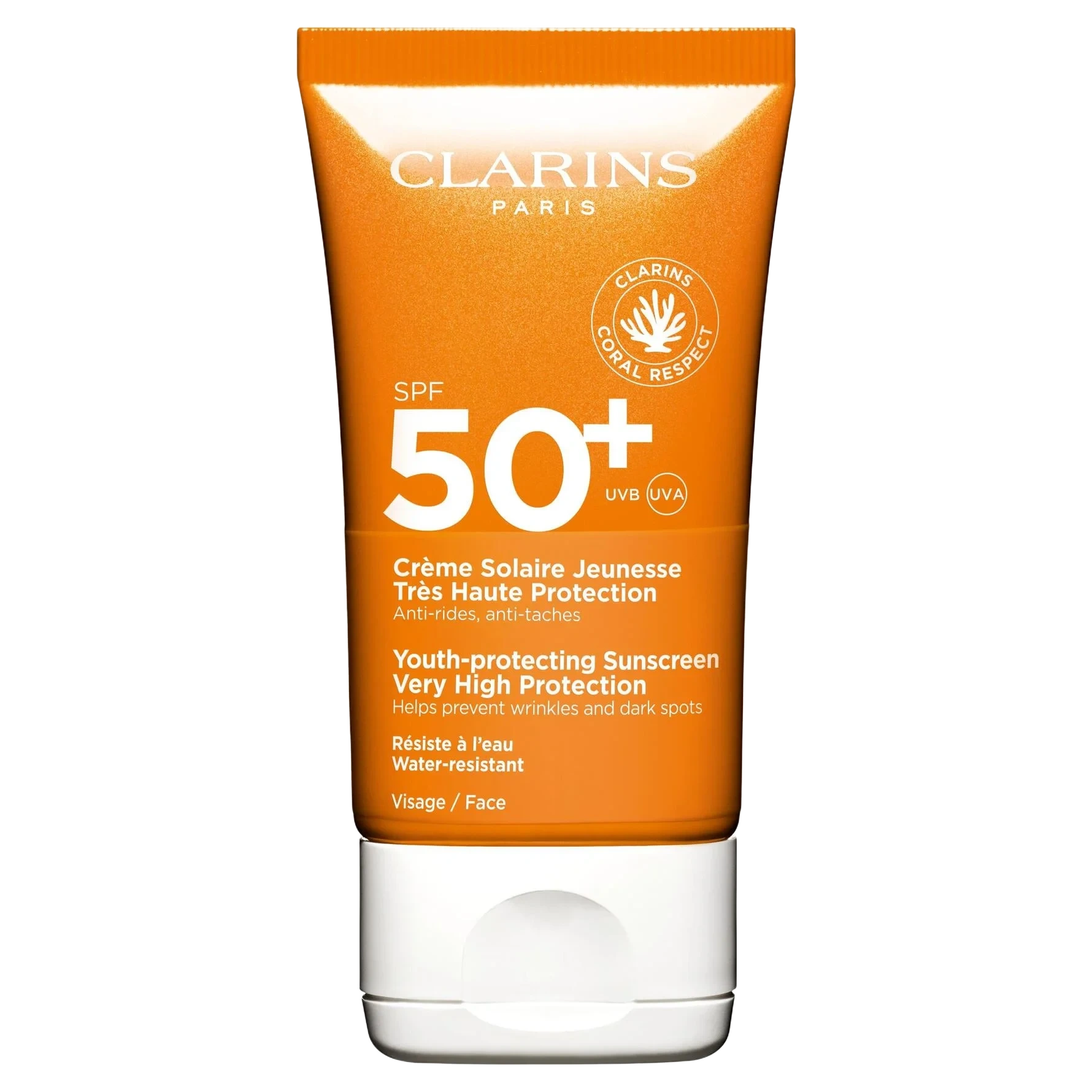 Clarins Youth-protecting Sunscreen Very High Protection SPF50 Face 50 ml