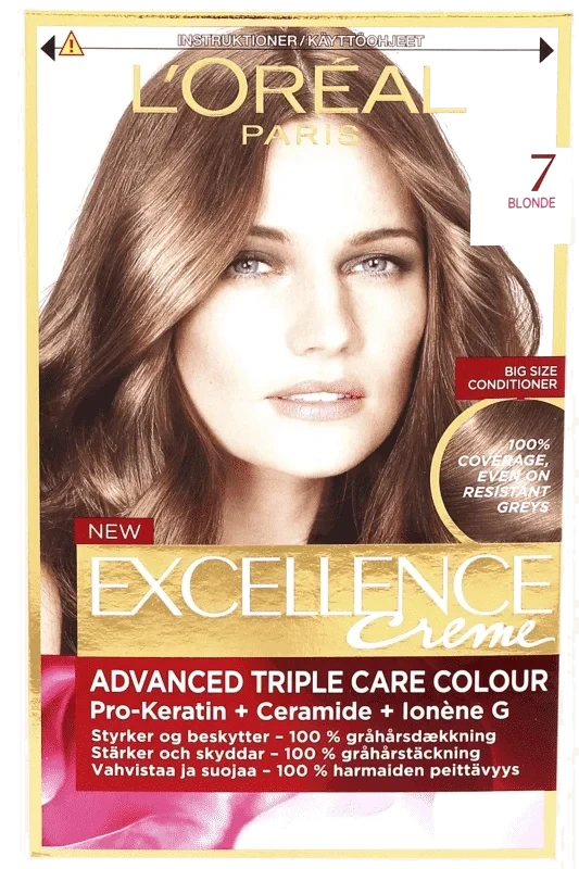 Excellence 7 Blonde Permanent Hårfärg