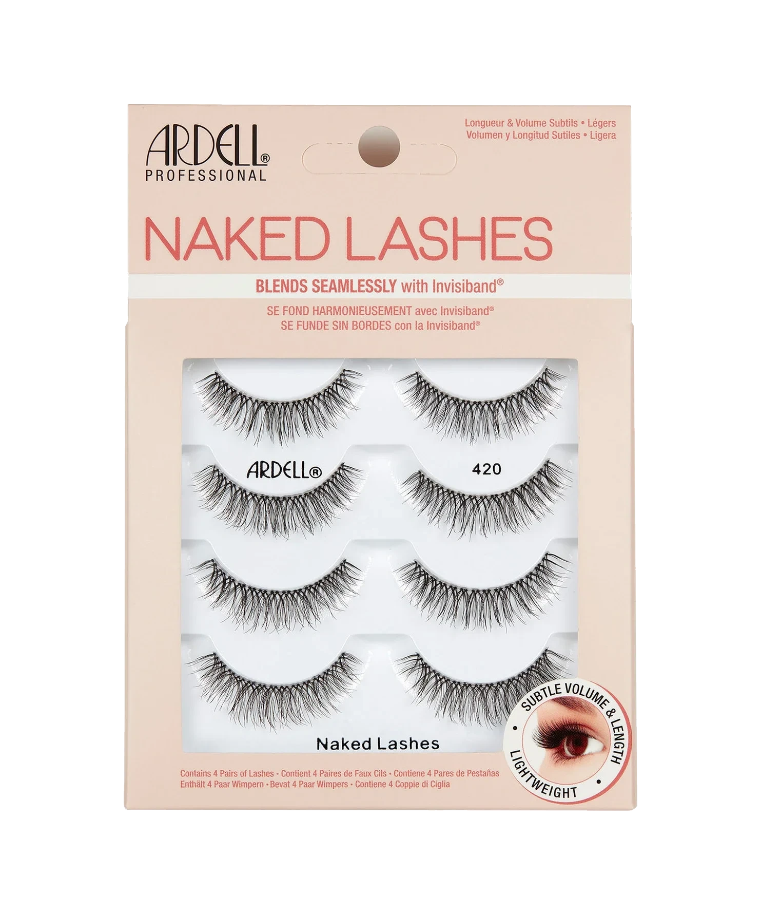Ardell Naked Lashes 420 Multipack