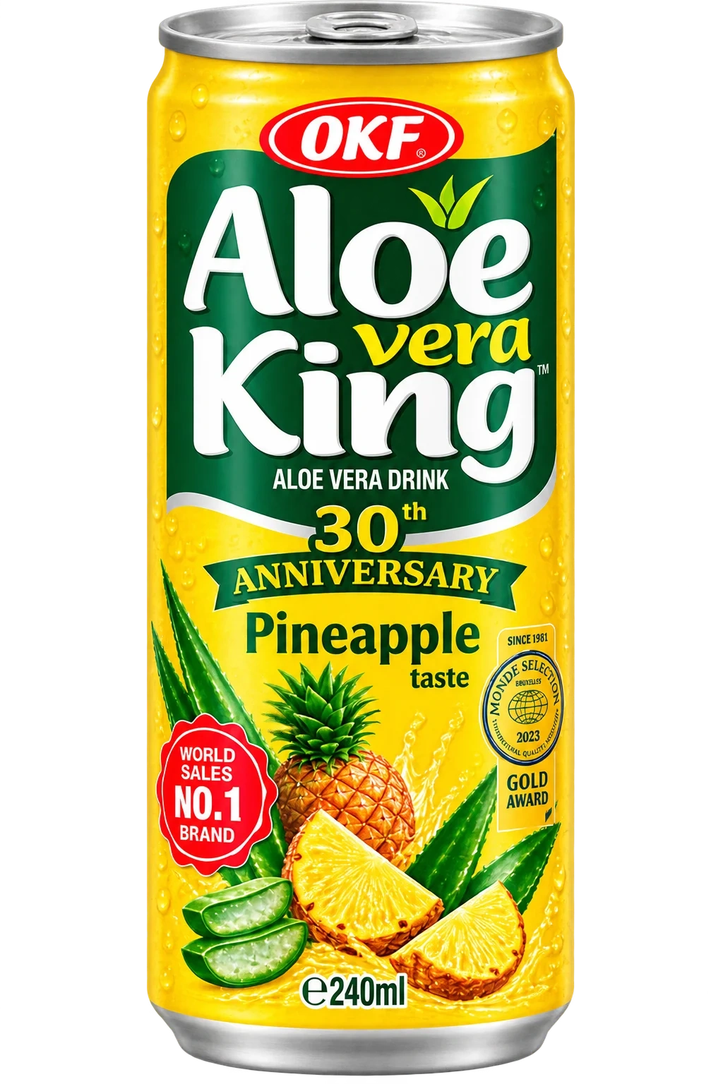 OKF Aloe Vera Pineapple 240ml