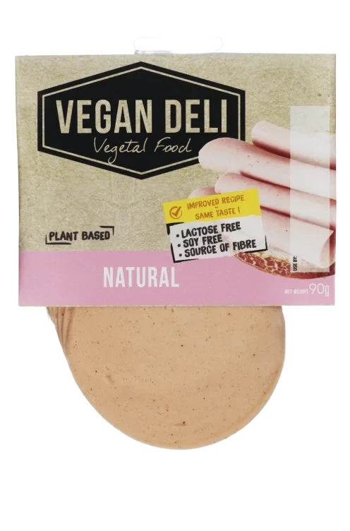 Vegansk Pålegg Naturell 90g Vegan Deli
