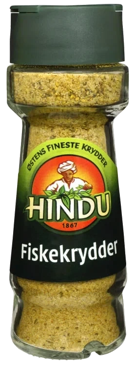 Fiskekrydder 80g glass Hindu